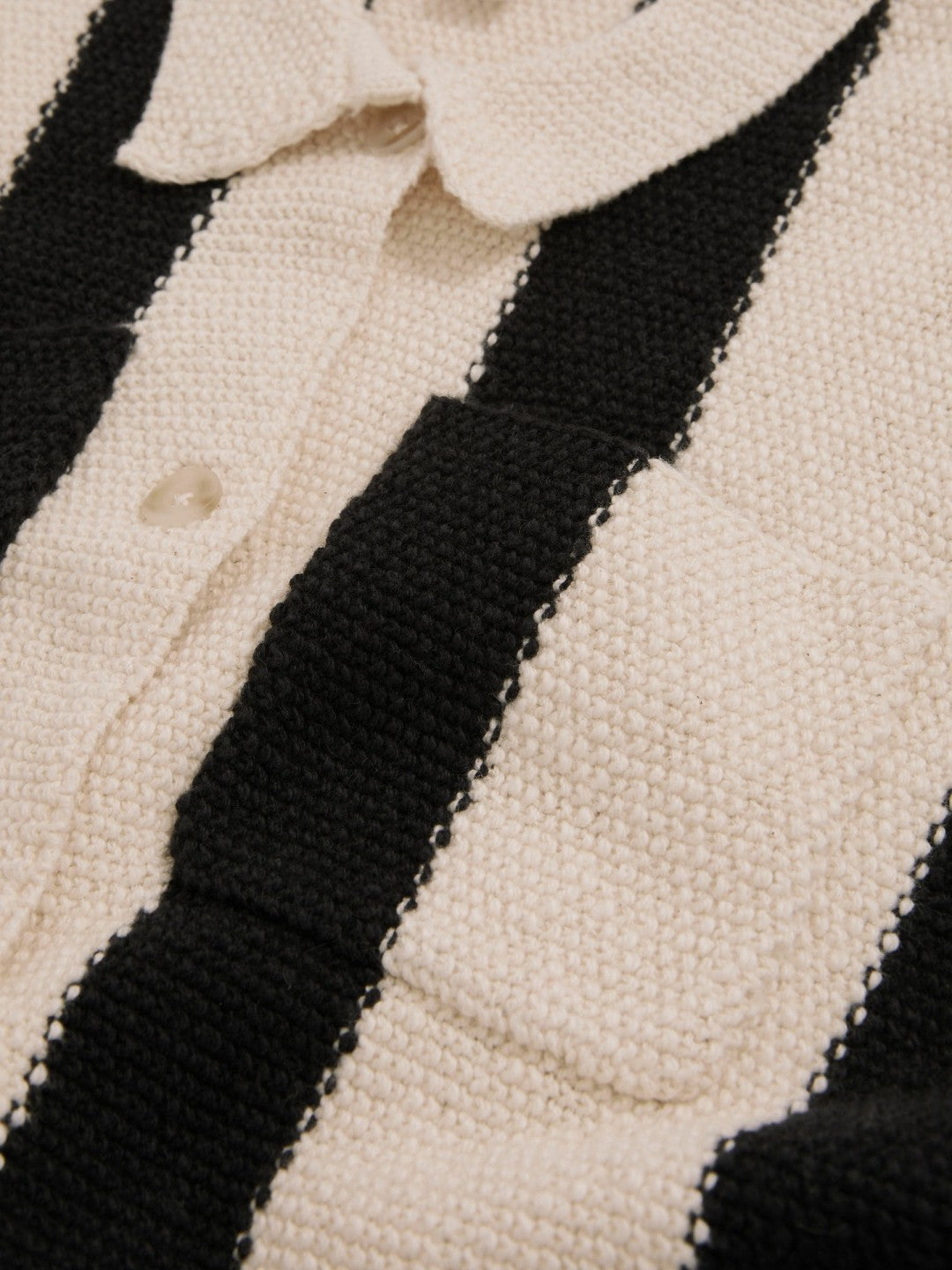 4-9 yrs  | Les 100 Ciels Stripe Knit Shirt in Black | Reiss Children & Baby Trending