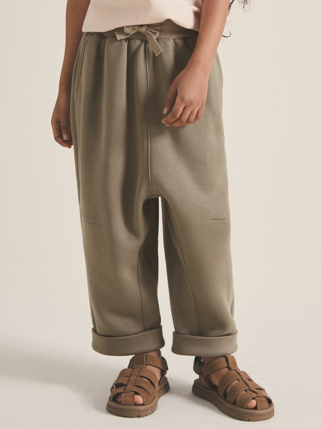 9-13 yrs  | Les 100 Ciels Jersey Joggers in Mink | Reiss Children & Baby Recommended