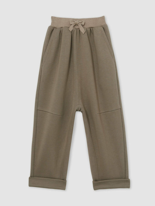 13-14 yrs  | Les 100 Ciels Jersey Joggers in Mink | Reiss Children & Baby Featured
