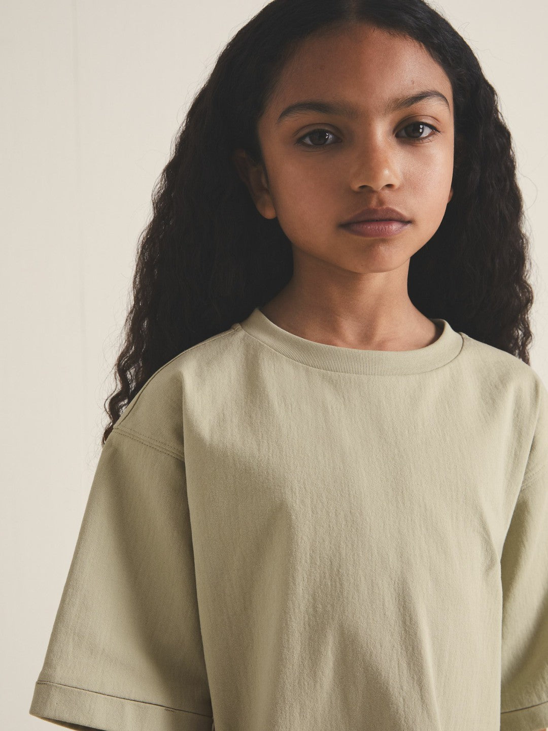 4-9 yrs  | Les 100 Ciels Oversize T-Shirt in Sage | Reiss Children & Baby Popular