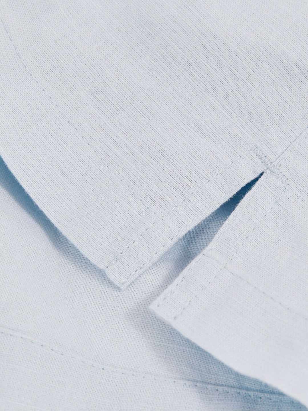 13-14 yrs Cotton-Linen Drawstring Shorts in Soft Blue | Reiss Children & Baby New