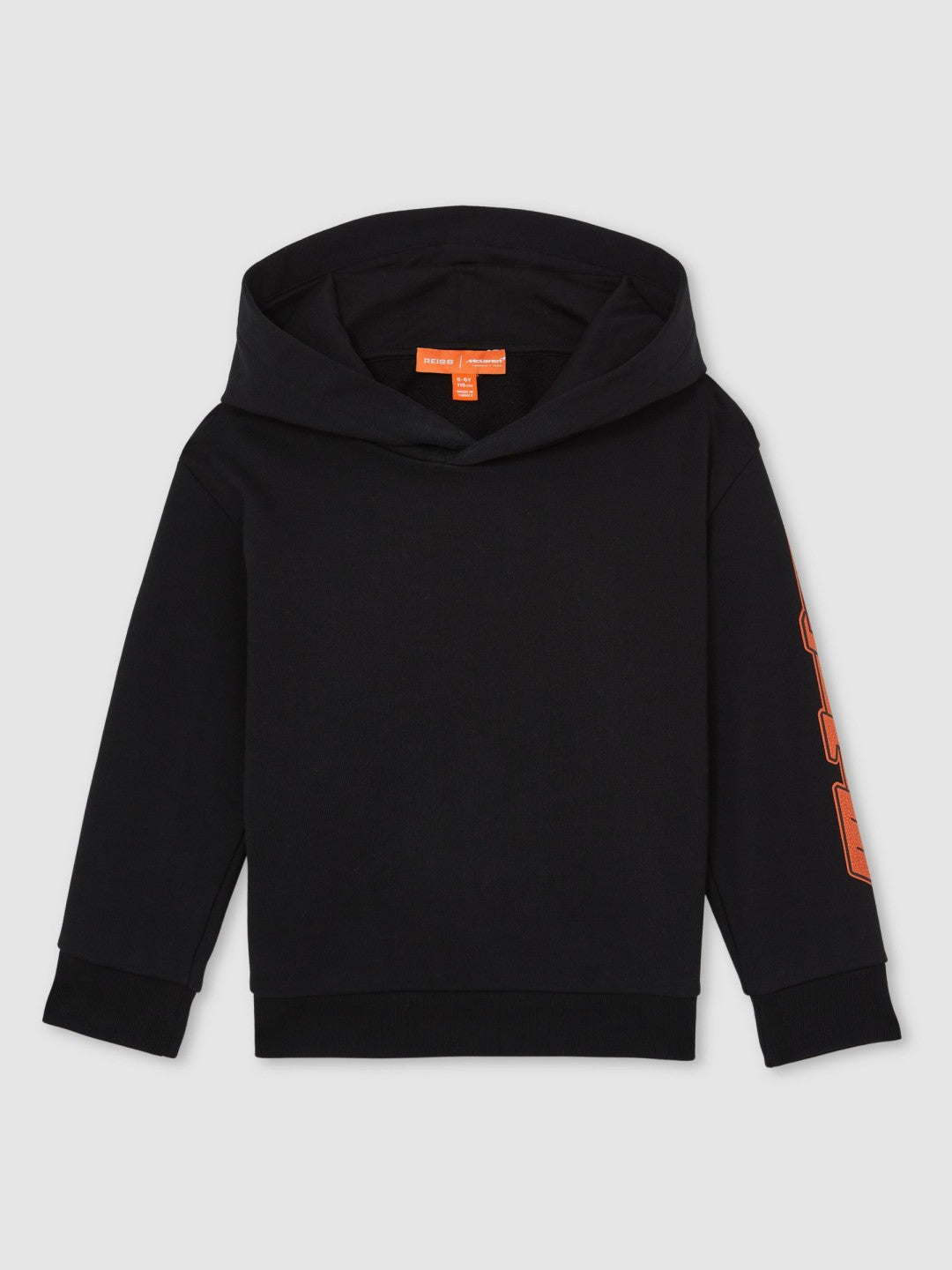 9-13 yrs McLaren F1 Team Cotton Logo Hoodie Unisex Fit in Black | Reiss Children & Baby Trending