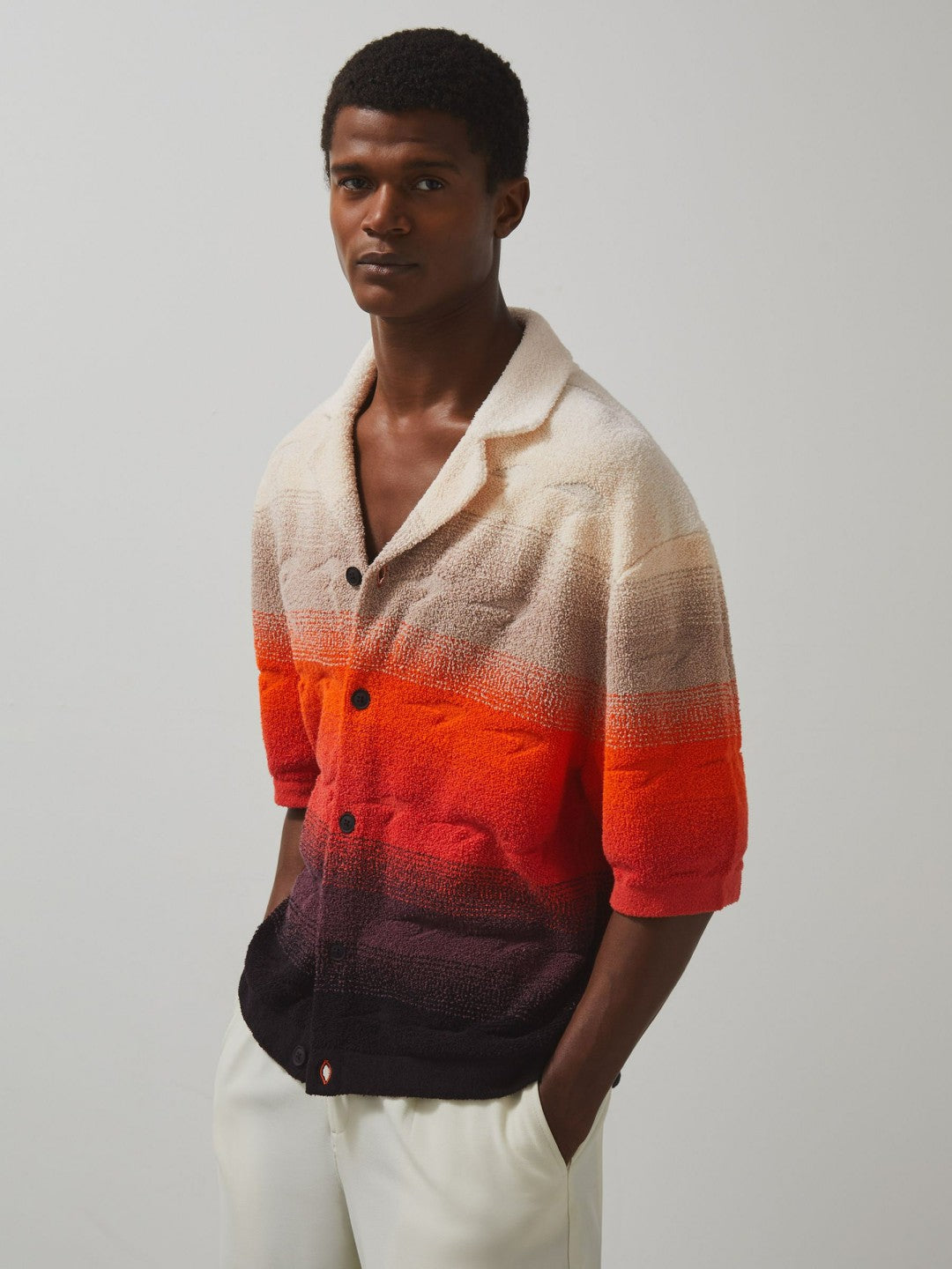 McLaren F1 Team Towelling Logo Shirt in Multi | Reiss Men Recommended