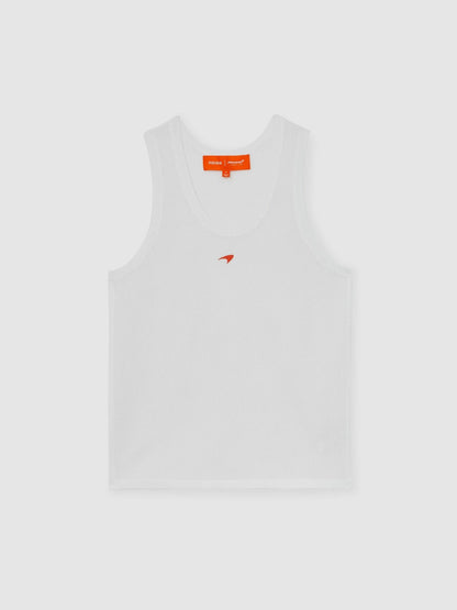 McLaren F1 Team Speedmark Knit Vest in White | Reiss Men Best Seller