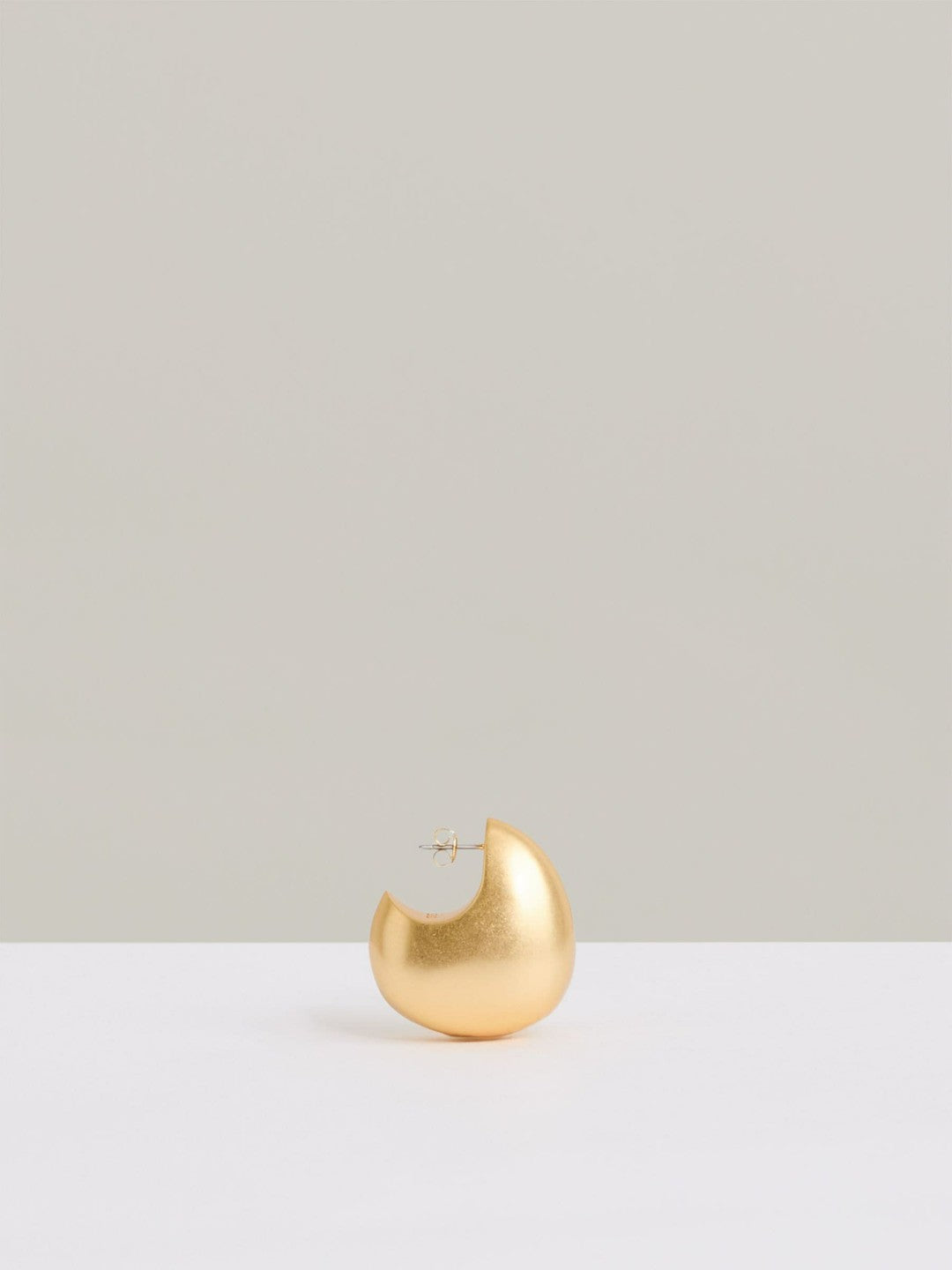 Curve Scoop Earrings in Gold Tone | Reiss Women Signature
