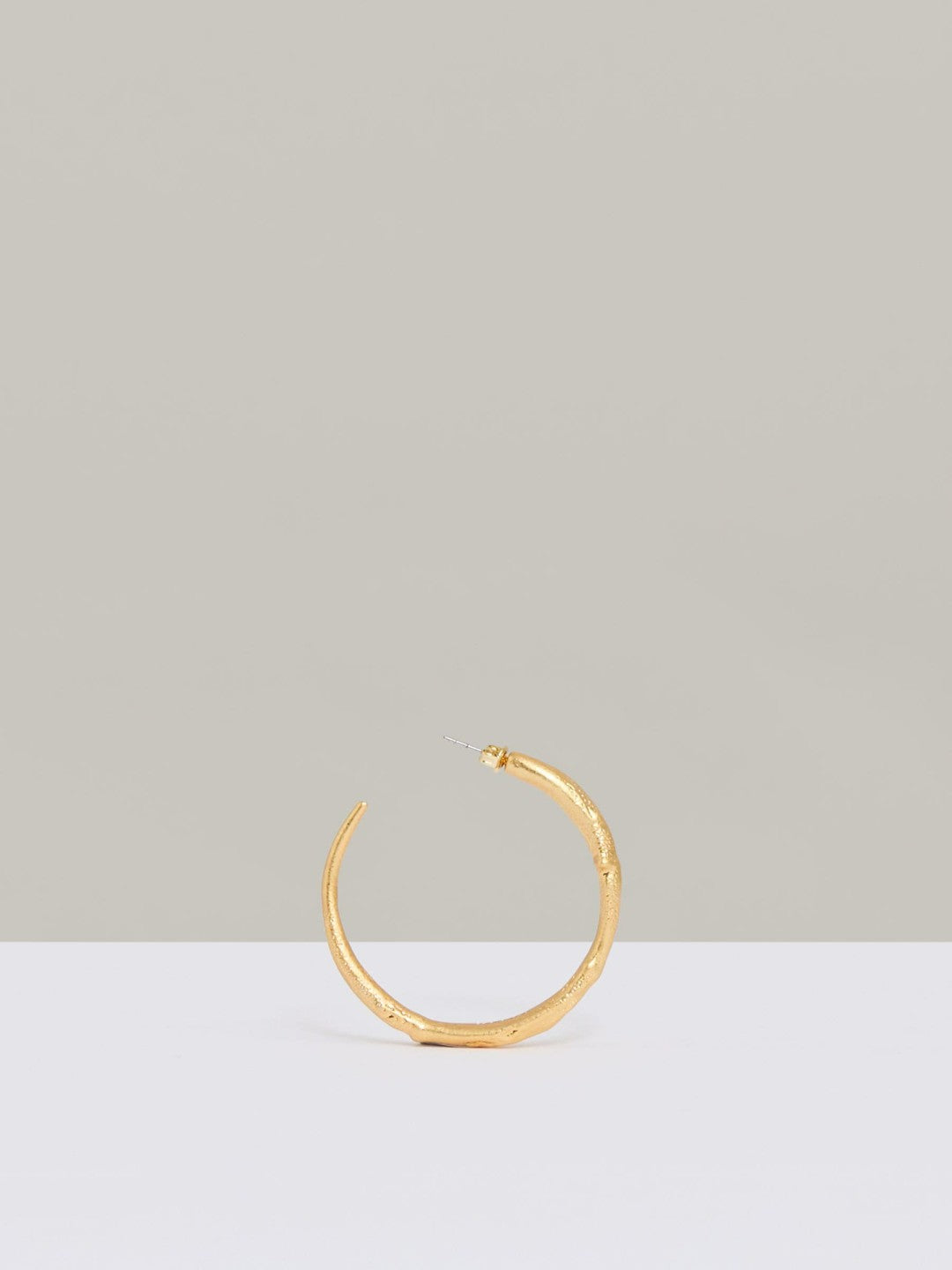 Molten Hoop Earrings in Gold Tone | Reiss Women Featured