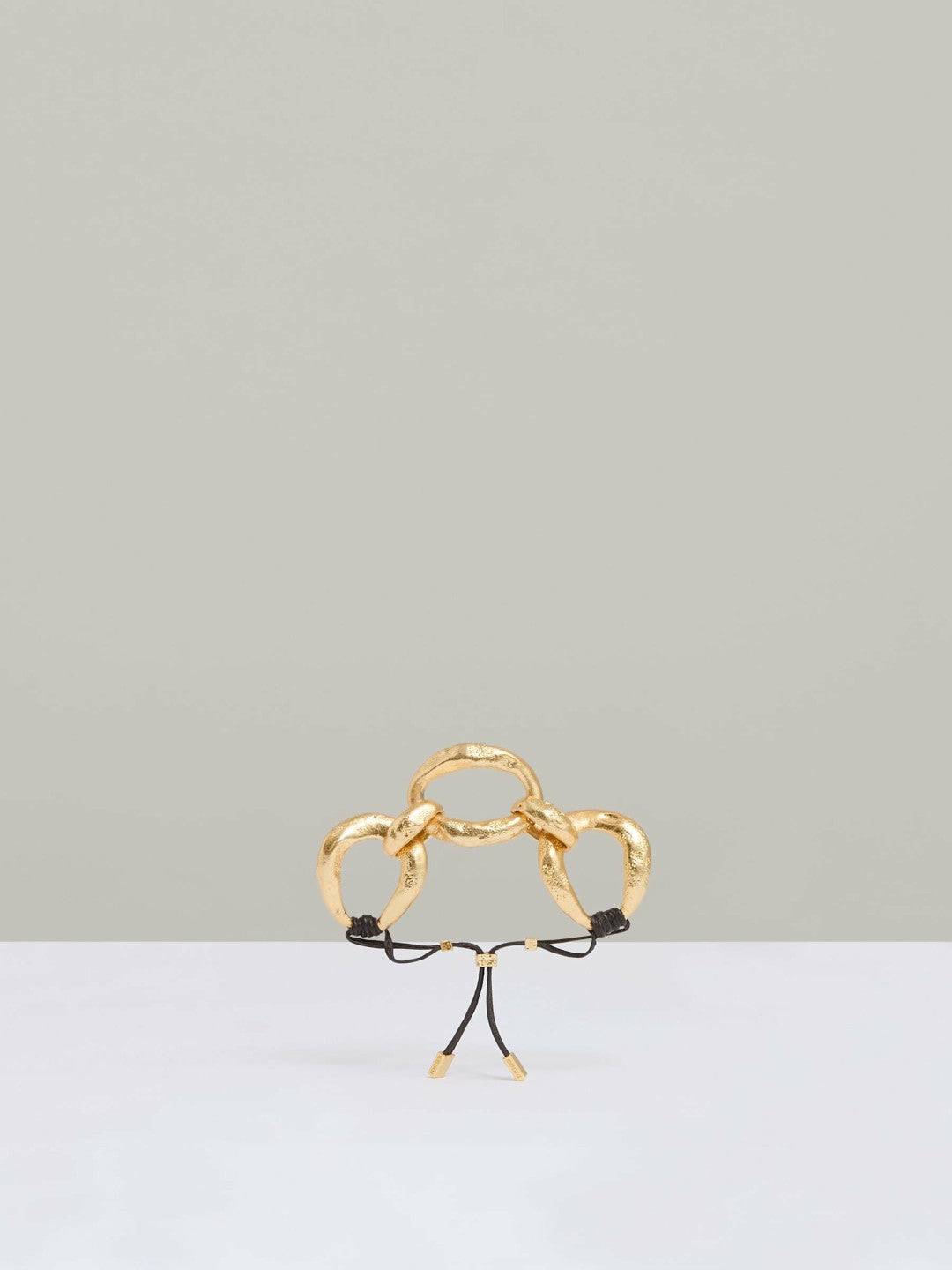 Molten Link Bracelet in Gold Tone | Reiss Women Popular