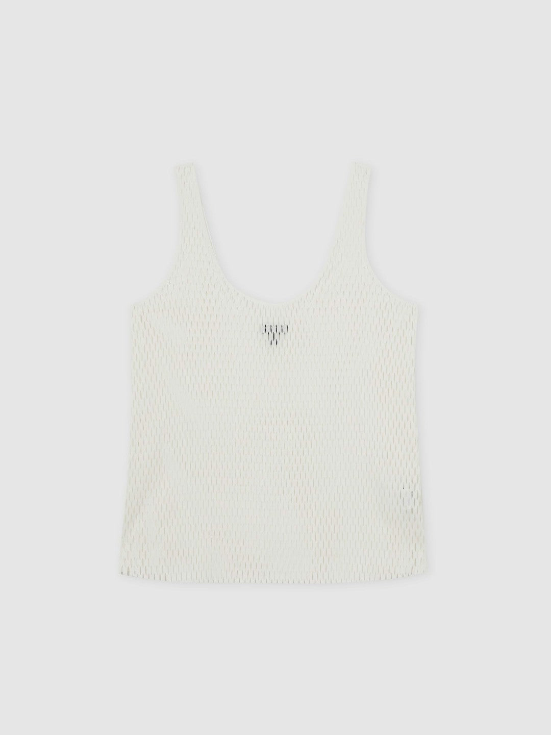 Atelier Laser-Cut Vest Top in Cream | Reiss Women Recommended