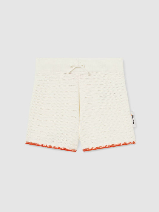 13-14 yrs McLaren F1 Team Crochet Shorts in Off White/Orange | Reiss Children & Baby Signature