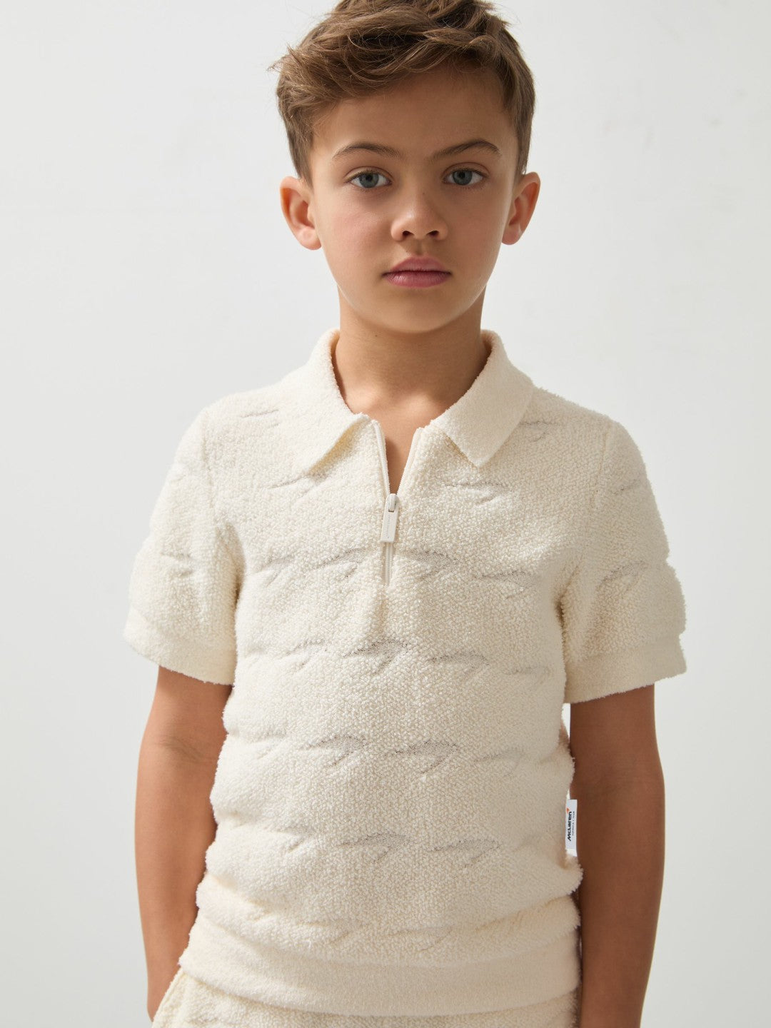 3-9 yrs McLaren F1 Team Speedmark Polo Shirt in White | Reiss Children & Baby Best Seller