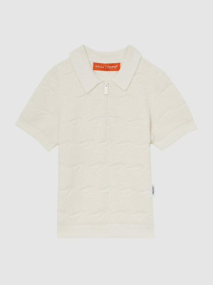 13-14 yrs McLaren F1 Team Speedmark Polo Shirt in White | Reiss Children & Baby Premium