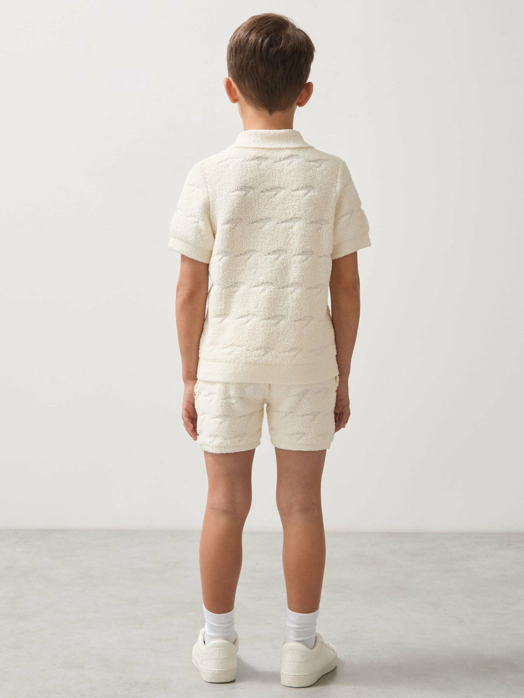 9-13 yrs McLaren F1 Team Speedmark Terry Shorts in White | Reiss Children & Baby Best Seller