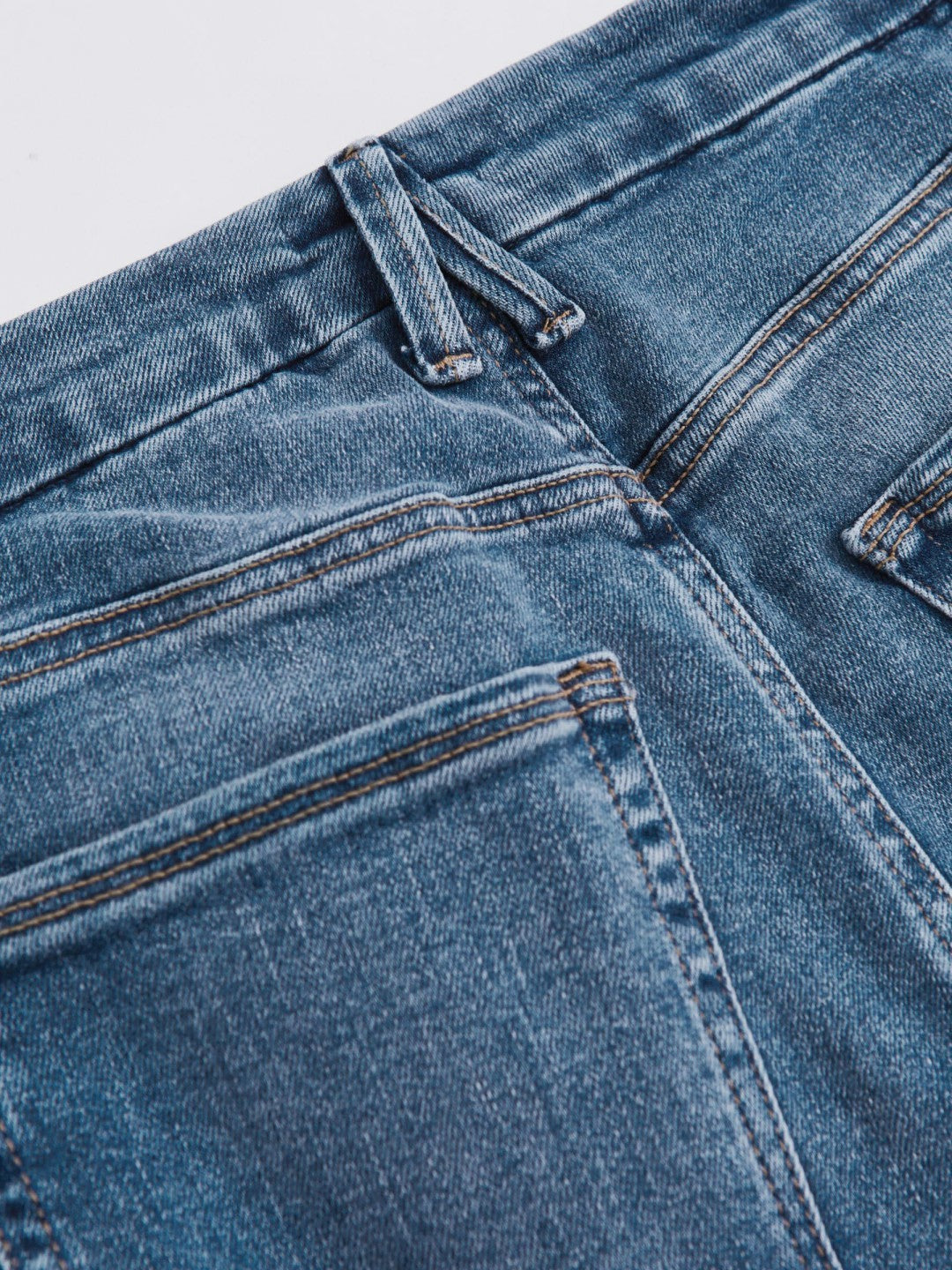 Straight Compression Jeans in Indigo Blue | Reiss Women Exclusive