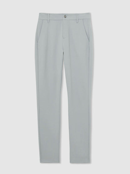 Paige Slim-Fit Stretch Trousers in Moon Shadow Blue | Reiss Men Trending