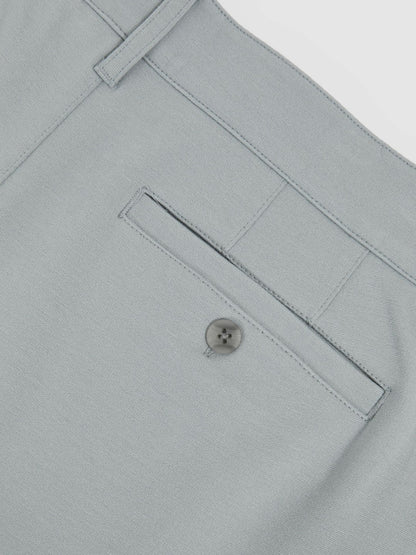 Paige Slim-Fit Stretch Trousers in Moon Shadow Blue | Reiss Men Trending