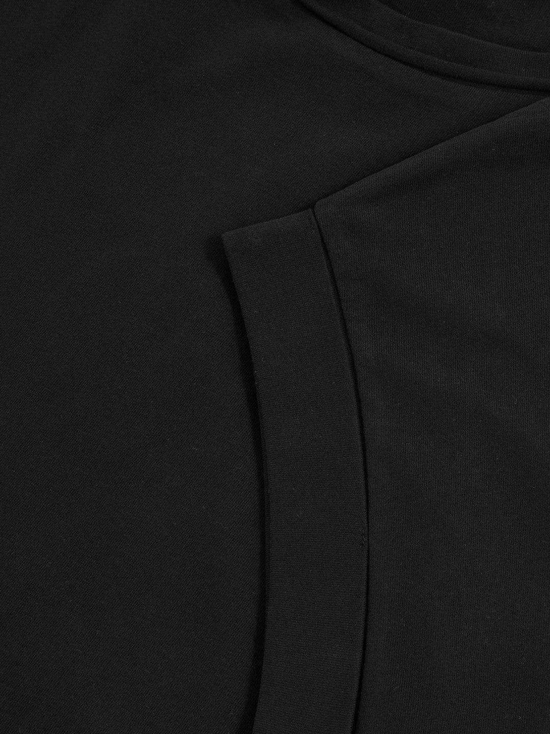 Brushed-Cotton Crew-Neck T-Shirt in Black | Reiss Women Popular