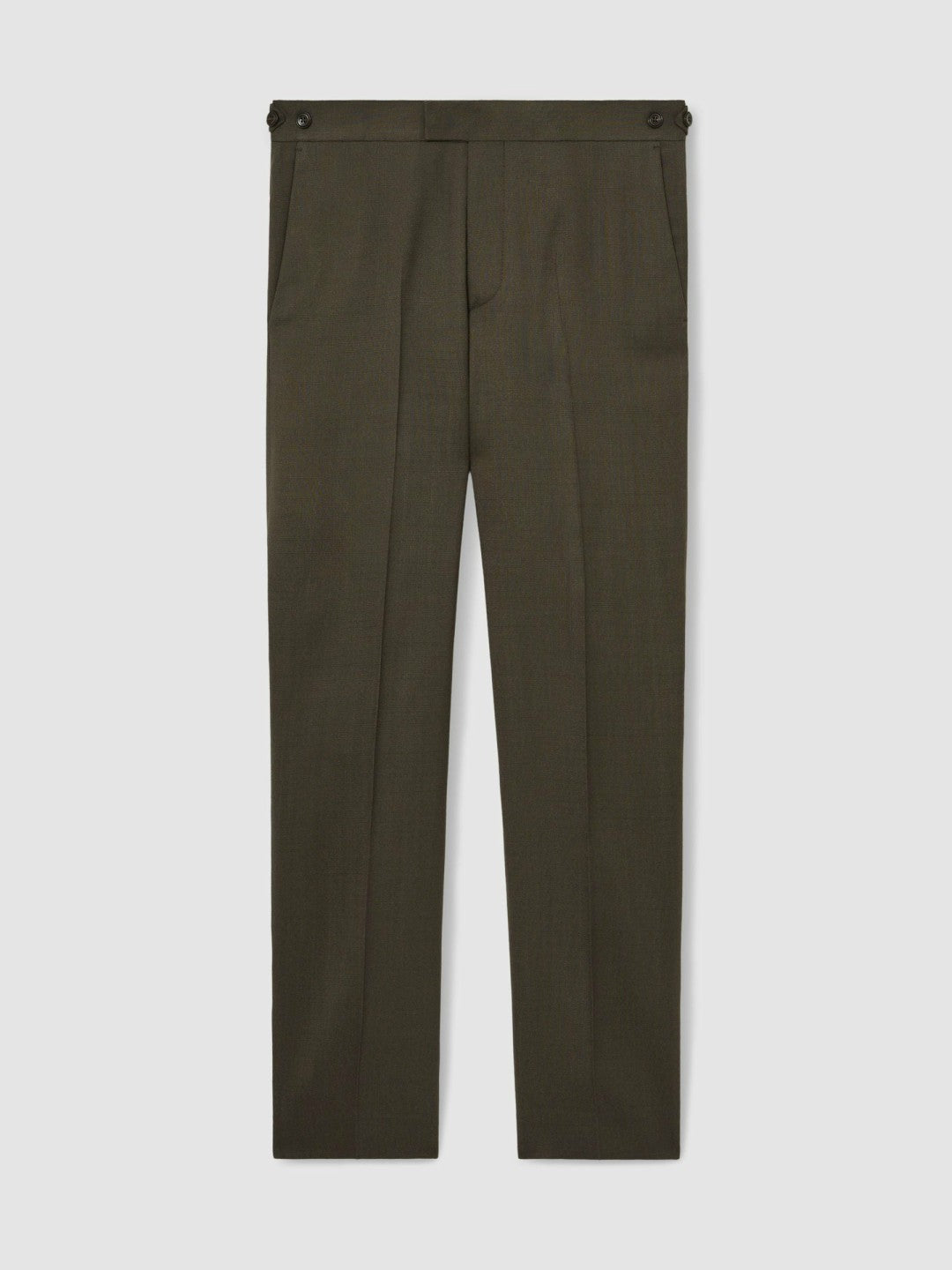 Slim-Fit Suit Trousers in Dark Green | Reiss Men Premium