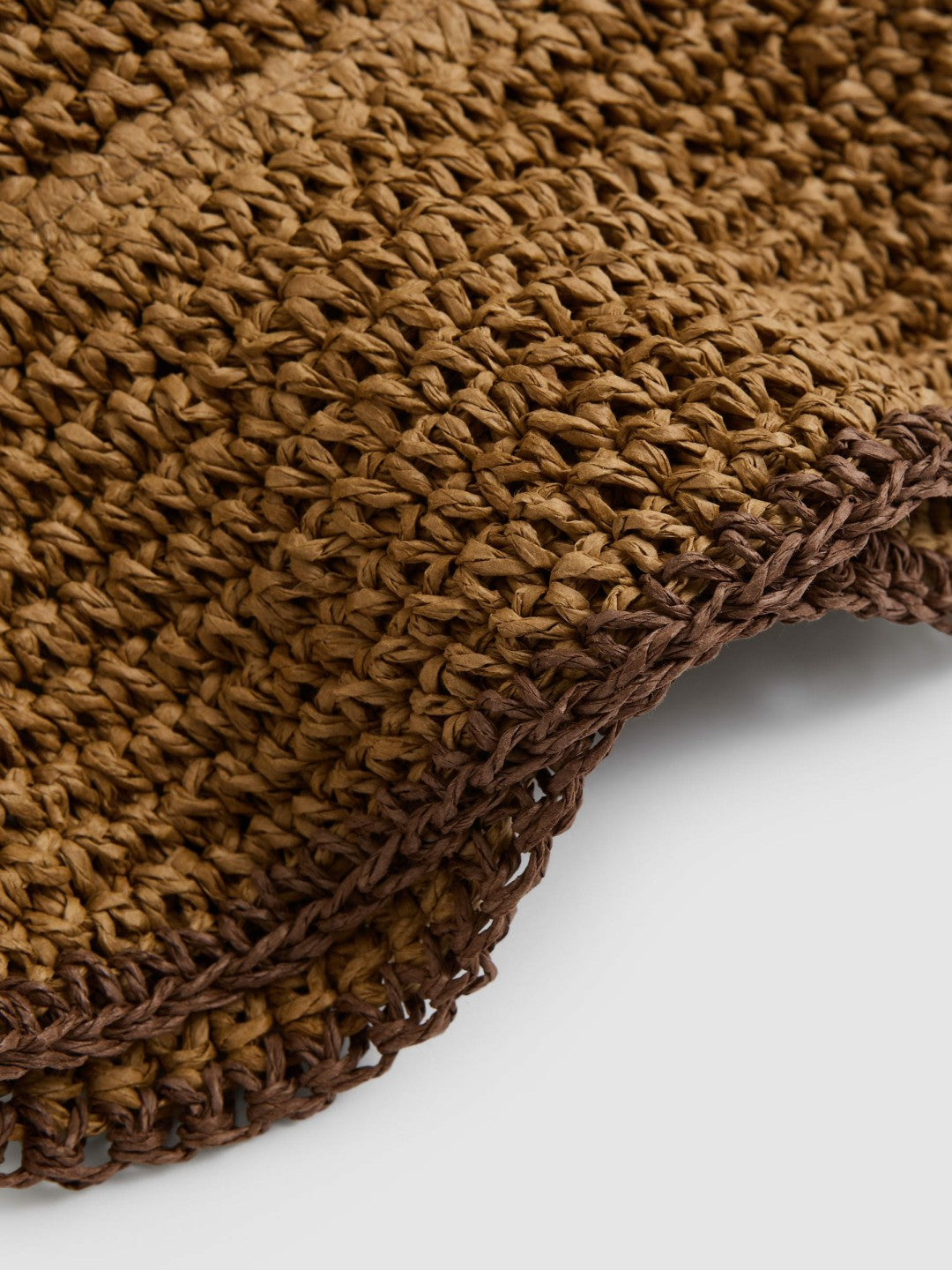 Straw Sun Hat in Tan | Reiss Women Best Seller