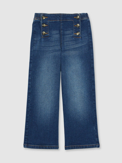 Straight-Leg Sailor Jeans in Blue | Reiss Children & Baby Premium