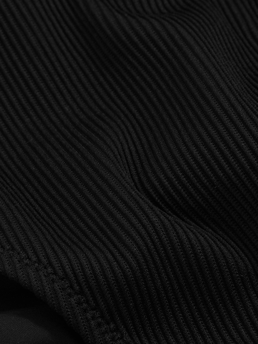 Ribbed Bikini Bottoms in Black | Reiss Women Premium