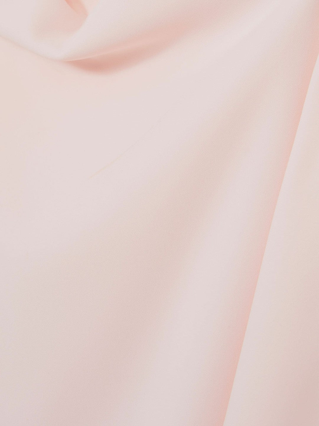 Draped-Front High-Neck Midi Dress in Pale Pink | Reiss Women Popular