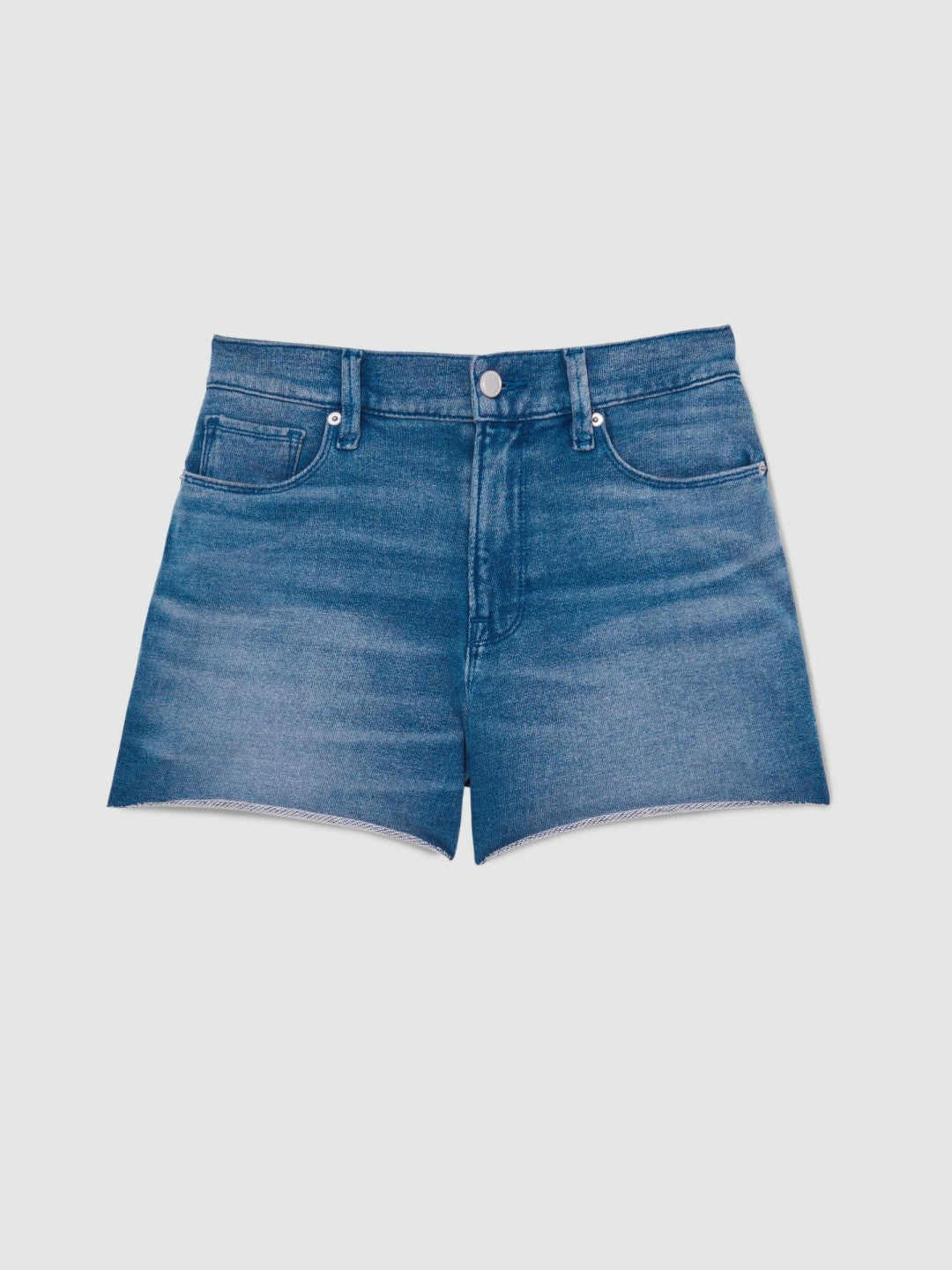 100% Cotton Shorts in Indigo Blue | Reiss Women Exclusive