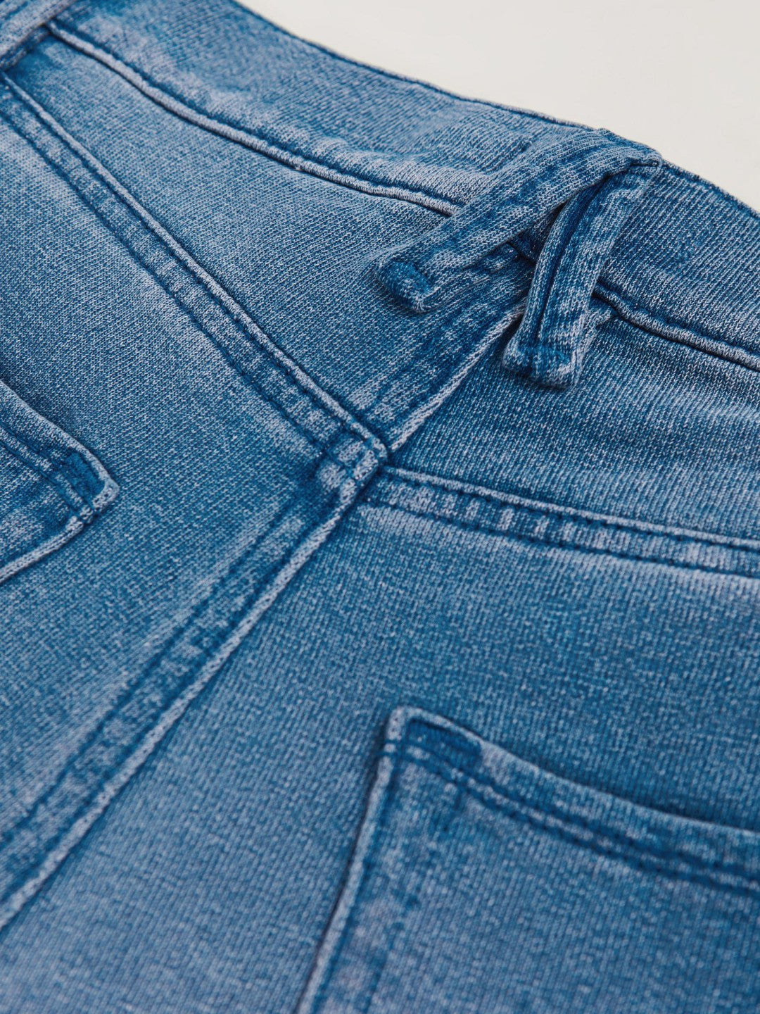100% Cotton Shorts in Indigo Blue | Reiss Women Exclusive