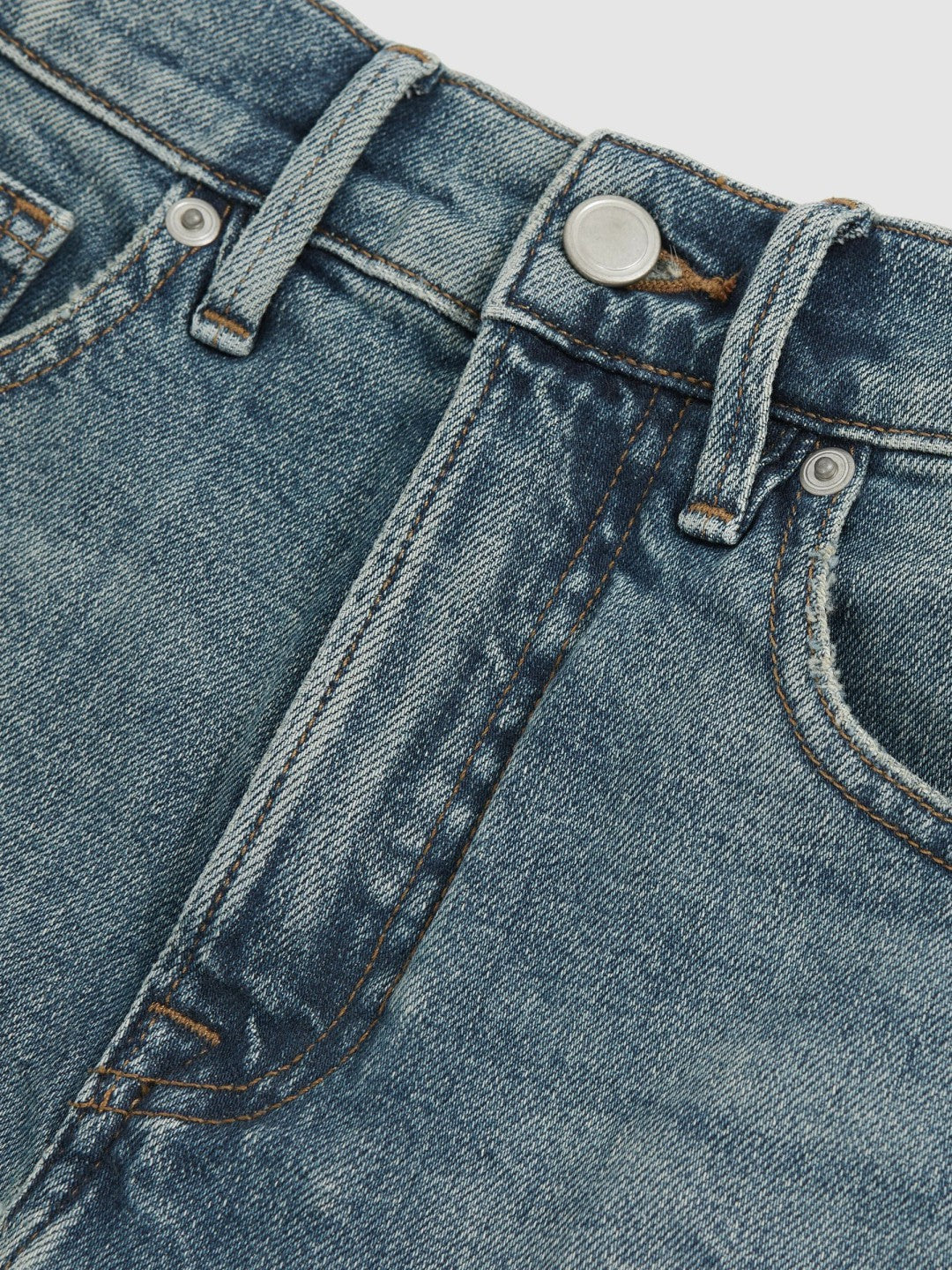 90S Shorts in Indigo Blue | Reiss Women Featured