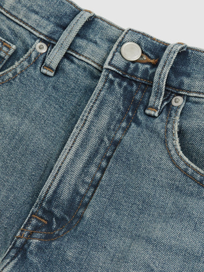 90S Shorts in Indigo Blue | Reiss Women Featured