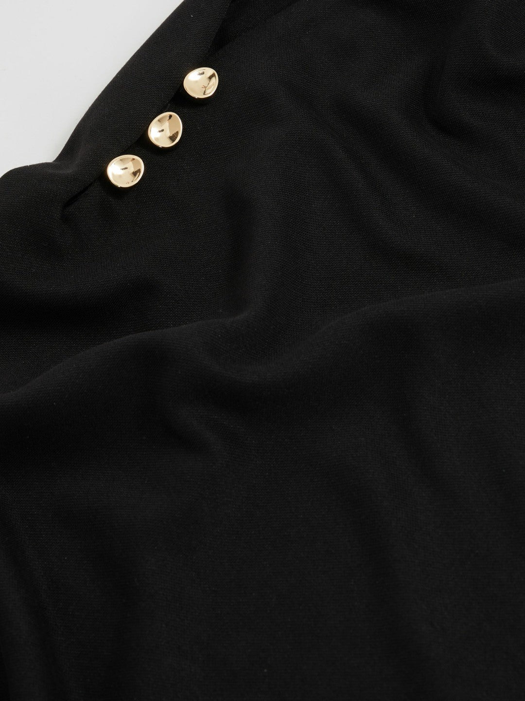 Acler Jersey Draped Midi Dress in Black | Reiss Women Popular
