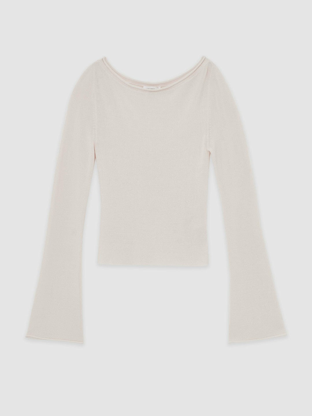 100% Cotton Jumper in Ecru | Reiss Women Signature