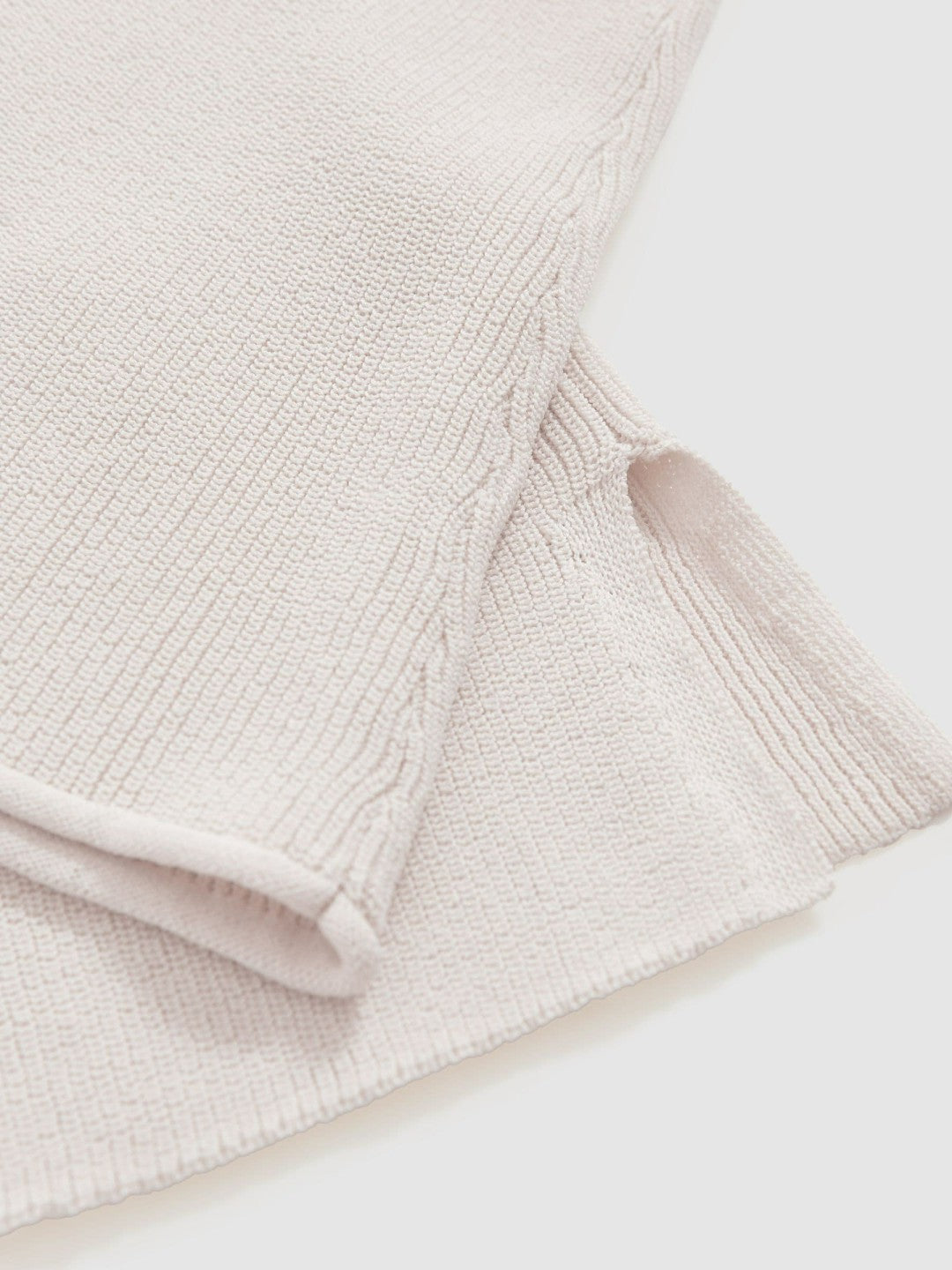 100% Cotton Jumper in Ecru | Reiss Women Signature