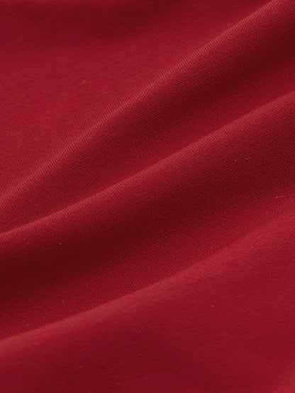 Fixed-Side Bikini Bottoms in Dark Red | Reiss Women Featured