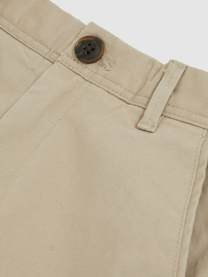3-9 yrs Slim Fit Casual Chinos in Stone | Reiss Children & Baby Best Seller