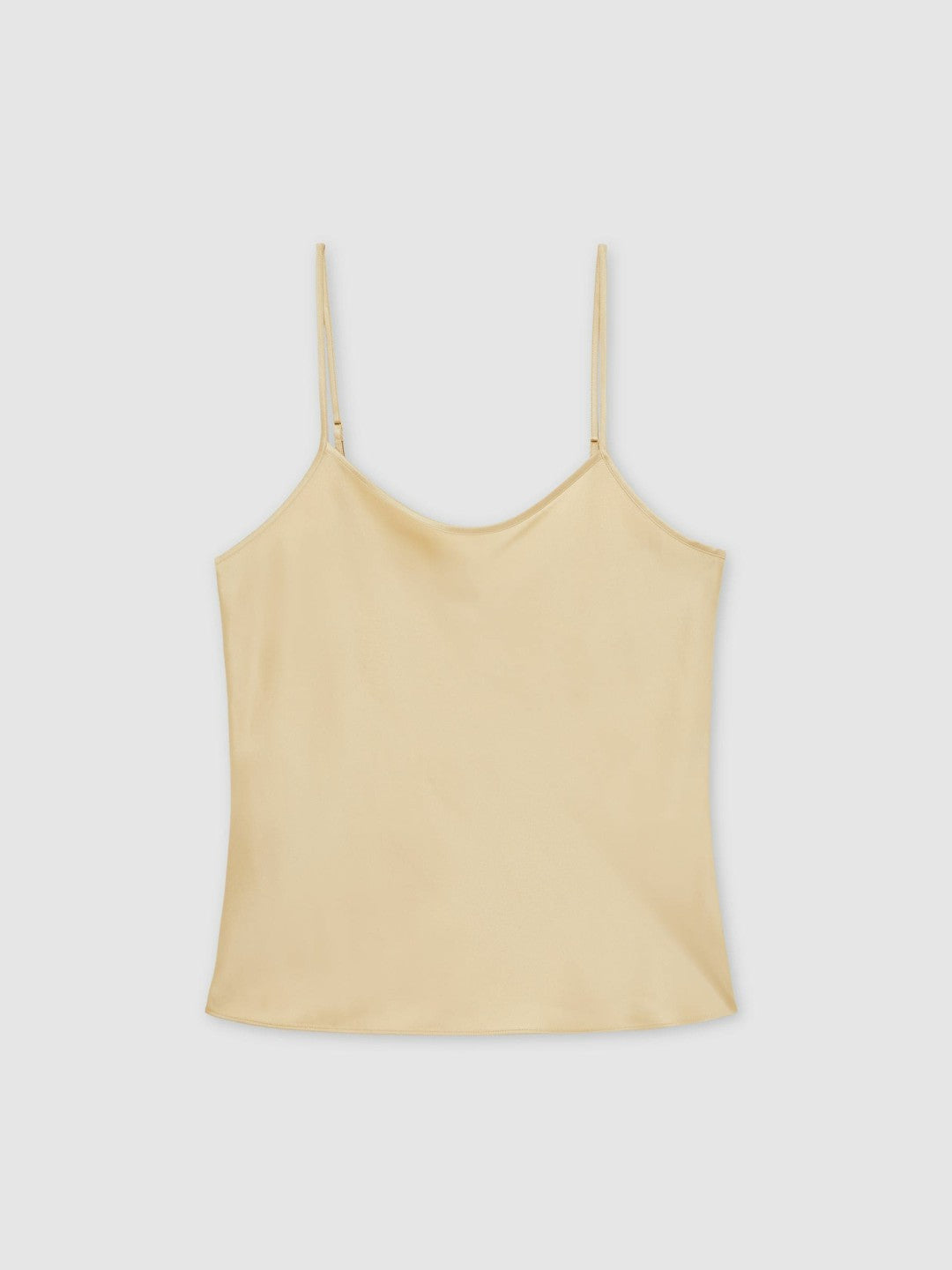 Silk Cami Top in Gold | Reiss Women New