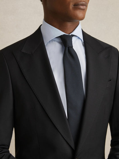 Slim Fit Slim-Fit Cotton Double-Cuff Shirt in Soft Blue | Reiss Men Recommended
