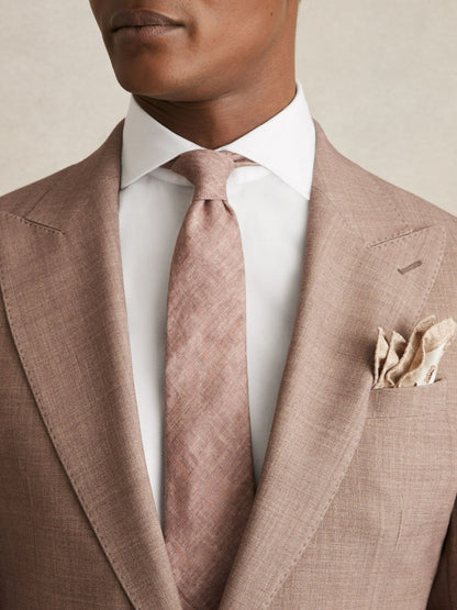 Double-Cuff Two-Fold Cotton Shirt in White | Reiss Men Signature