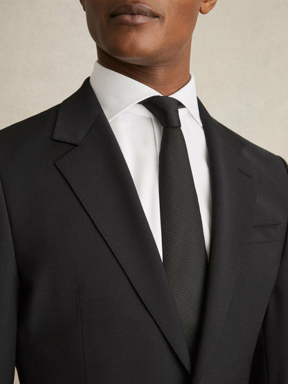Regular Fit Slim-Fit Cotton Double-Cuff Shirt in White | Reiss Men Featured