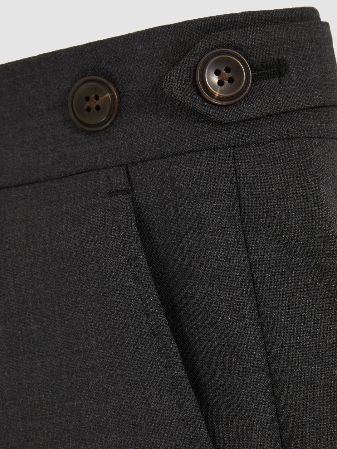 Slim-Fit Wool-Blend Suit Trousers in Grey | Reiss Men Featured