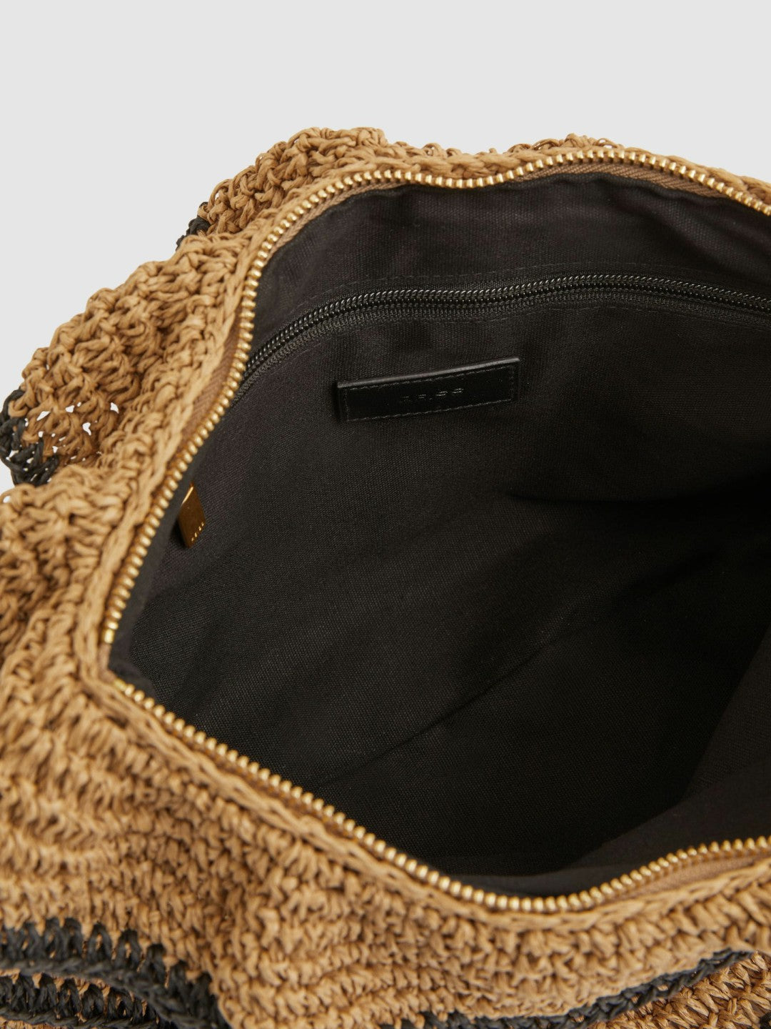 Raffia Ruffle Clutch Bag in Natural | Reiss Women New