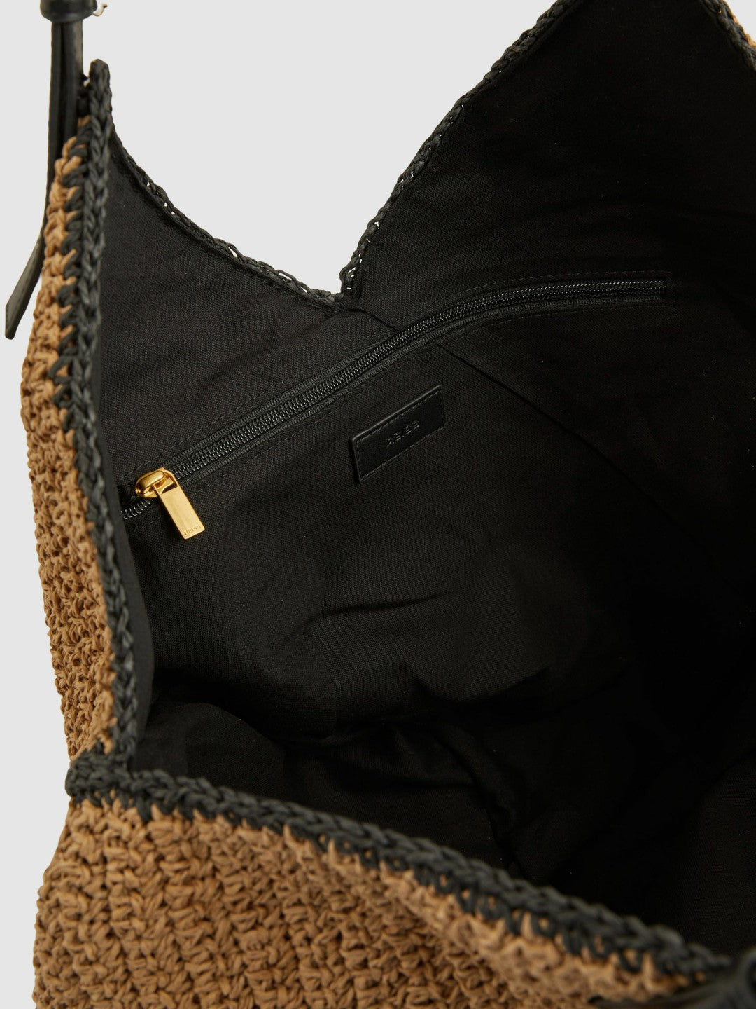 Raffia Ruffle Tote Bag in Natural | Reiss Women Popular