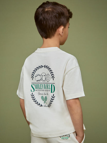 9-13 yrs SmileyWorld Oversize T-Shirt in White | Reiss Children & Baby Popular
