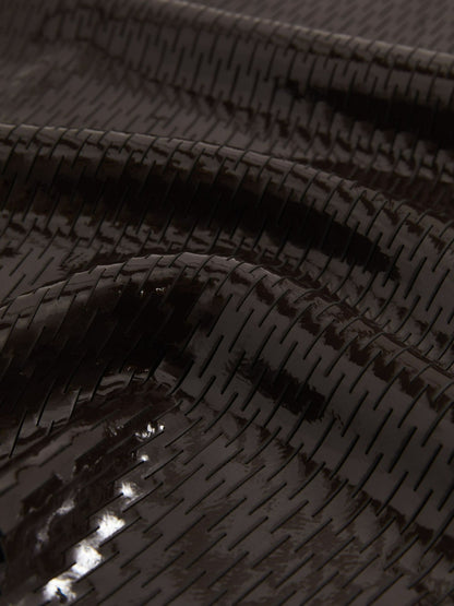 Atelier Laser-Cut Pencil Skirt in Chocolate | Reiss Women Trending