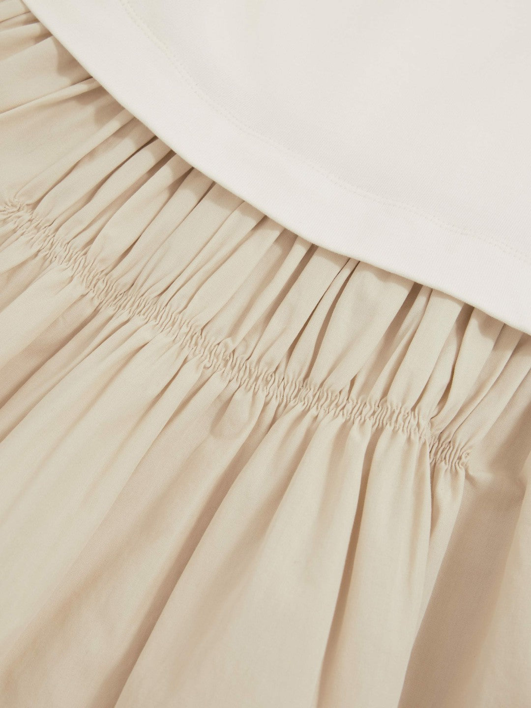 3-9 yrs Cotton Layered Sleeveless Midi Dress in Neutral | Reiss Children & Baby Best Seller