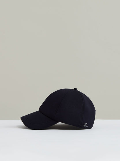 Jersey Logo-Embroidered Baseball Cap in Navy | Reiss Men Popular