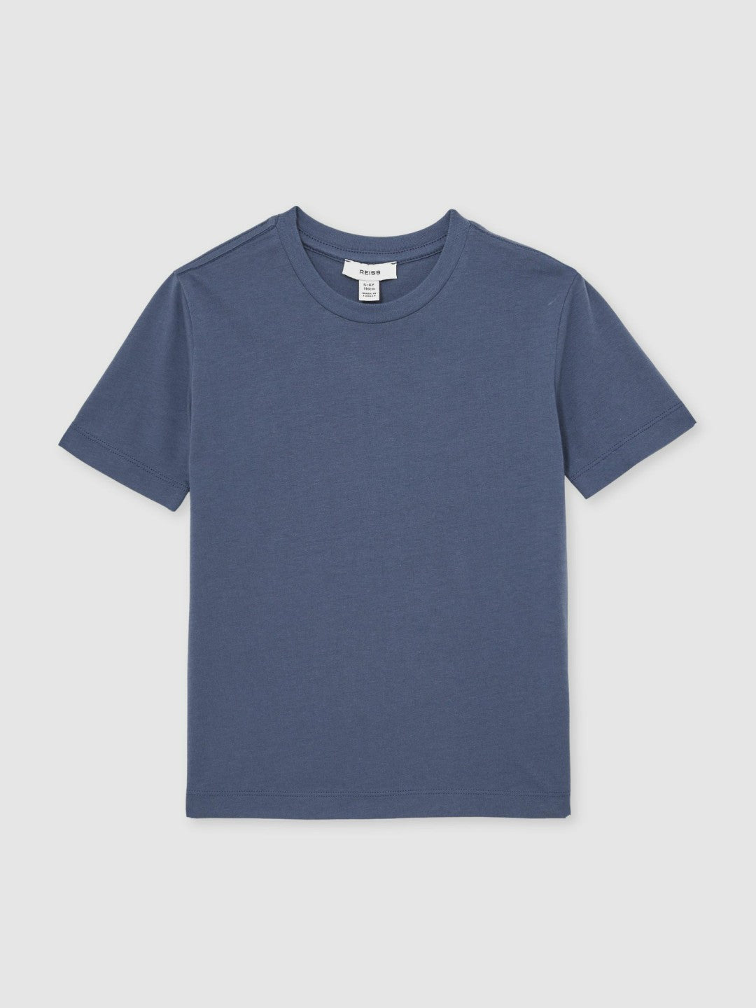 3-9 yrs Crew Neck T-Shirt in Ocean Blue | Reiss Children & Baby Exclusive