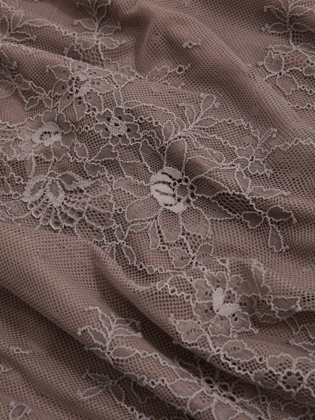 Lace Pencil Skirt in Taupe Brown | Reiss Women New