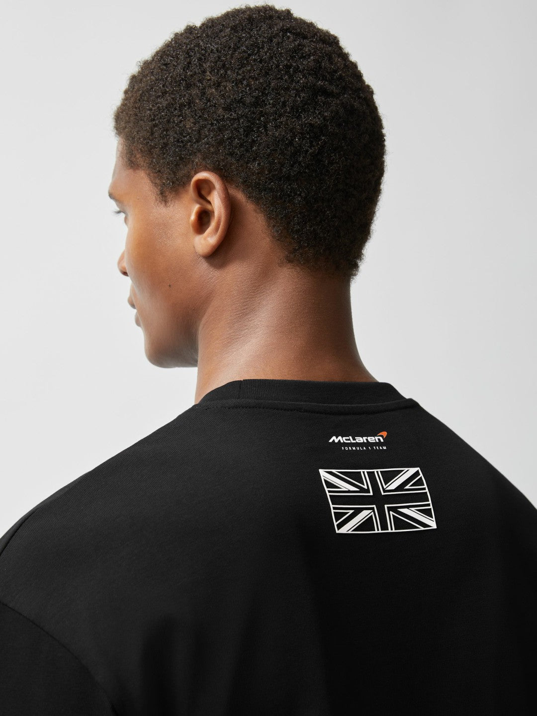 McLaren F1 Team British GP T-Shirt Unisex Fit in Black | Reiss Men Premium