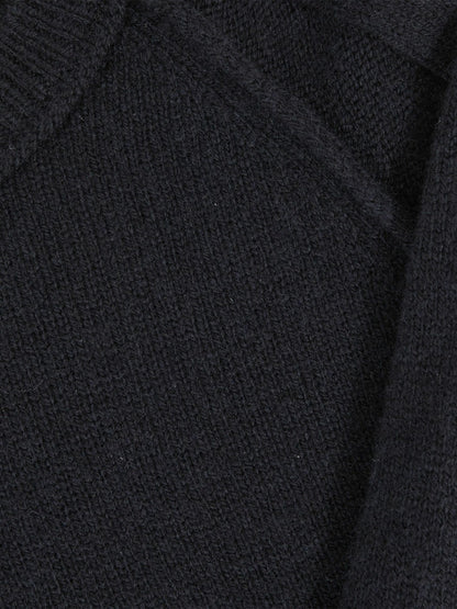 9-13 yrs Wool-Cashmere Reverse-Seam Jumper in Navy | Reiss Children & Baby Recommended
