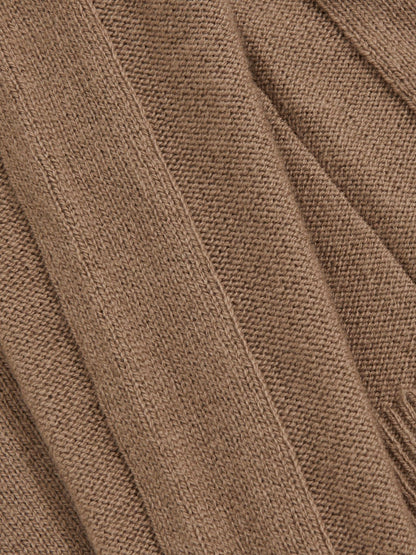 9-13 yrs Wool-Cashmere Reverse-Seam Jumper in Camel | Reiss Children & Baby Recommended